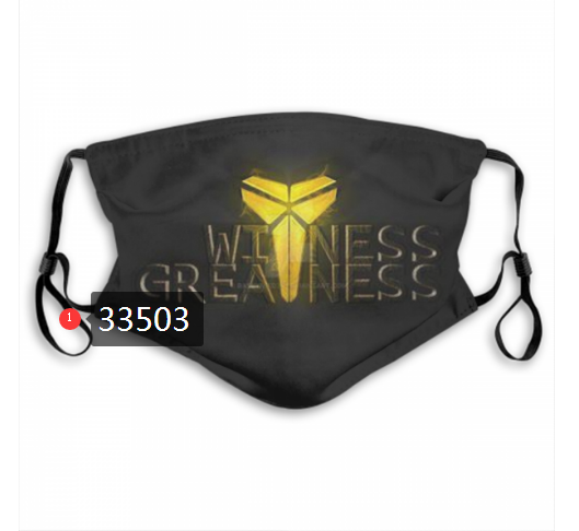 2021 NBA Los Angeles Lakers #24 kobe bryant 33503 Dust mask with filter